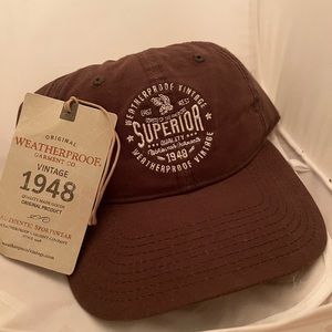 New with tags Weatherproof Garment cap. One size. Brand new. Never worn.